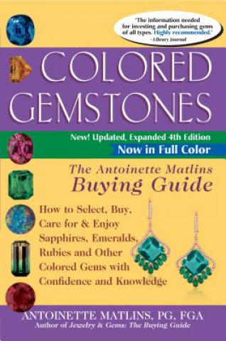 Könyv Colored Gemstones Antoinette Matlins