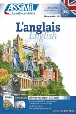 Book L'Anglais  (Book & 4 Audio Cds) Anthony Bulger