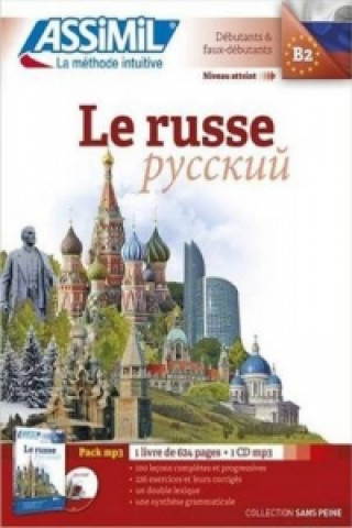 Carte Le Russe Pack mp3 (livre+1CD mp3) Victoria de Melnikova