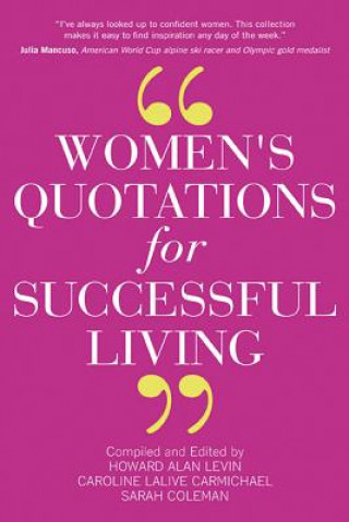 Kniha Women's Quotations for Successful Living Sarah Coleman