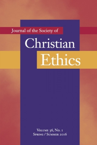 Kniha Journal of the Society of Christian Ethics Mark Allman