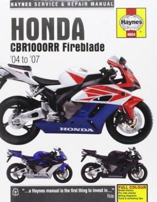Kniha Honda CBR1000RR (04 -07) Matthew Coombs