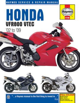 Kniha Honda VFR800 V-Tec V-Fours Anon