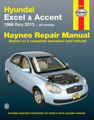 Kniha Hyundai Excel & Accent (86-13) Editors of Haynes Manuals