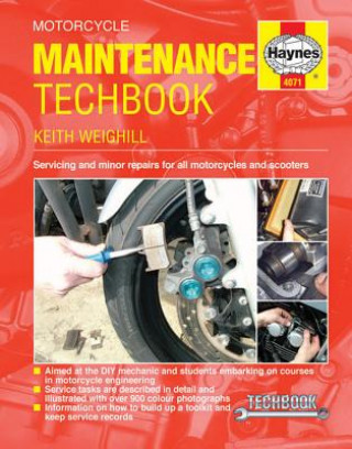 Książka Motorcycle Maintenance Techbook Anon