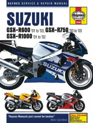 Kniha Suzuki GSX-R600, R750 & R1000 Anon