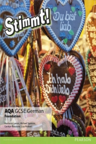 Książka Stimmt! AQA GCSE German Foundation Student Book Harriette Lanzer