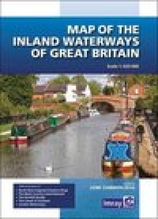 Kniha Map of the Inland Waterways of Great Britain Jane Cumberlidge