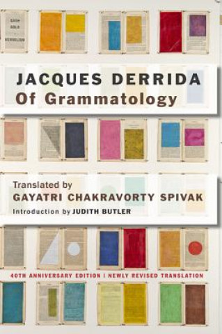 Książka Of Grammatology Jacques Derrida