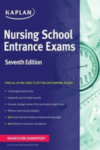 Kniha Nursing School Entrance Exams Kaplan Nursing