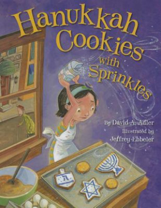 Carte Hanukkah Cookies with Sprinkles David Adler