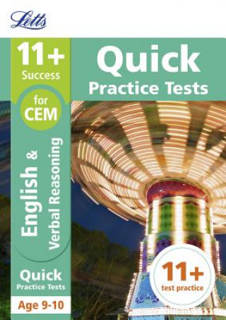 Kniha 11+ Verbal Reasoning Quick Practice Tests Age 9-10 (Year 5) The 11 Plus Tutoring Academy