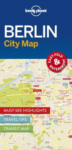 Nyomtatványok Lonely Planet Berlin City Map Lonely Planet