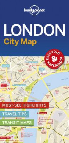 Prasa Lonely Planet London City Map Lonely Planet Publications