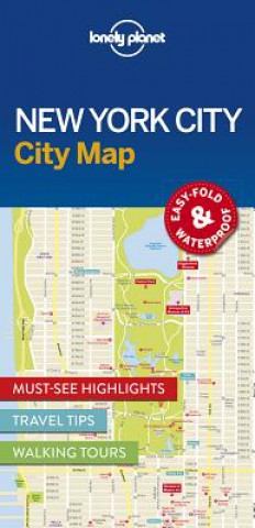 Nyomtatványok Lonely Planet New York City Map Lonely Planet
