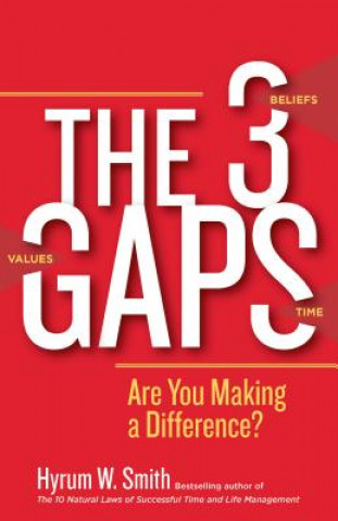 Kniha 3 Gaps: Are You Making a Difference? Hyrum Smith