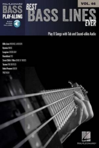 Knjiga Best Bass Lines Ever Hal Leonard Publishing Corporation