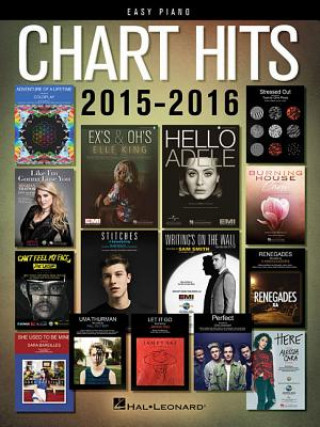 Carte Chart Hits of 2015-2016 Hal Leonard Publishing Corporation