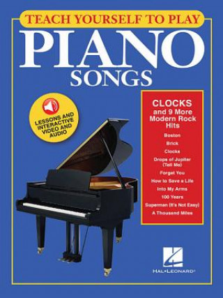 Kniha Teach Yourself To Play Piano Songs Hal Leonard Publishing Corporation