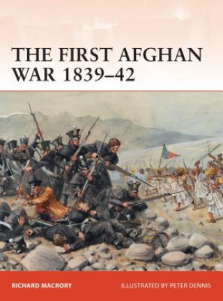 Carte First Afghan War 1839-42 Richard Macrory