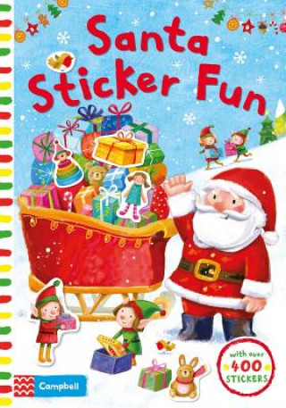 Carte Santa Sticker Fun Ag JATKOWSKA