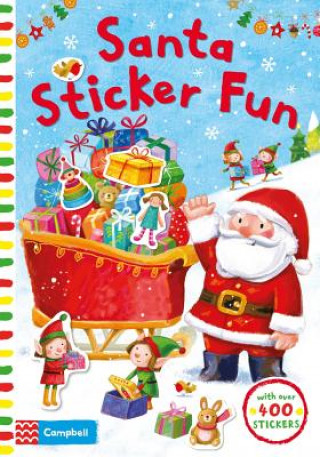 Knjiga Santa Sticker Fun Ag JATKOWSKA