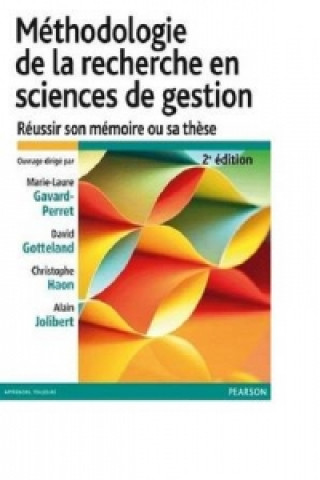 Książka Methodologie de la recherche Marie-Laure Gavard-Perret