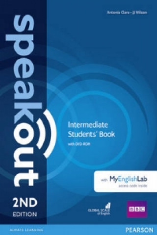 Kniha Speakout Intermediate 2nd Edition Students' Book with DVD-ROM and MyEnglishLab Access Code Pack Antonia Clare