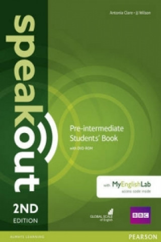 Book Speakout Pre-Intermediate 2nd Edition Students' Book with DVD-ROM and MyEnglishLab Access Code Pack Antonia Clare