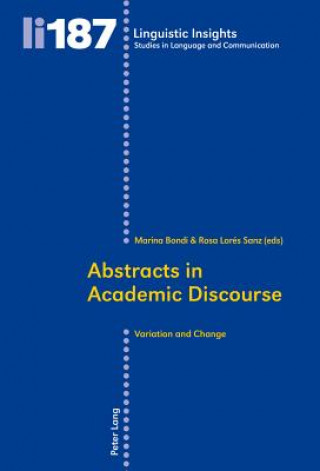 Książka Abstracts in Academic Discourse Marina Bondi