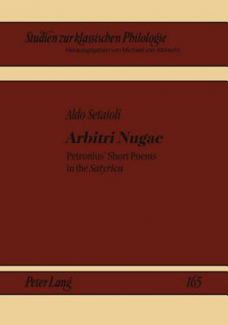 Knjiga Arbitri Nugae Aldo Setaioli