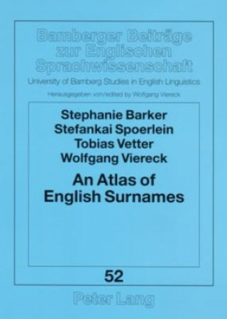 Carte Atlas of English Surnames Stephanie Barker