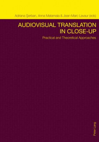 Könyv Audiovisual Translation in Close-Up Adriana Serban