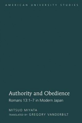 Könyv Authority and Obedience Mitsuo Miyata