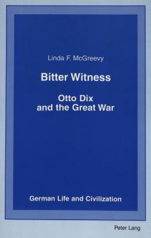 Book Bitter Witness Linda F. McGreevy