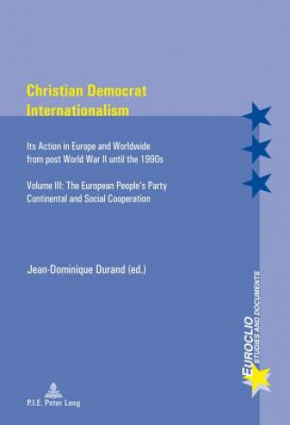 Carte Christian Democrat Internationalism Jean-Dominique Durand