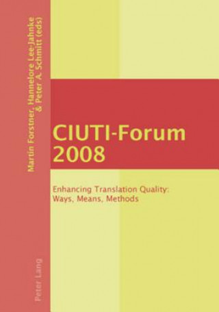 Kniha CIUTI-Forum 2008 Martin Forstner