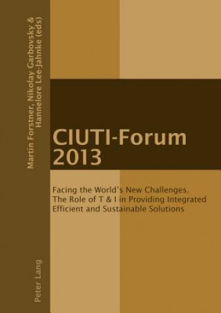Kniha CIUTI-Forum 2013 Martin Forstner