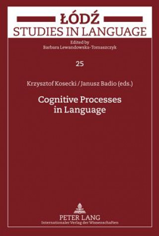 Buch Cognitive Processes in Language Krzysztof Kosecki