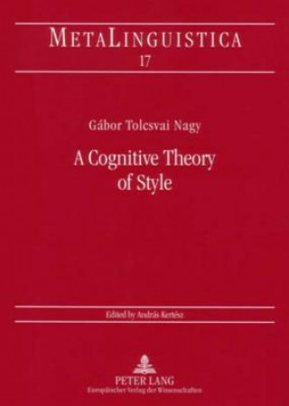 Książka Cognitive Theory of Style Gabor Tolcsvai Nagy