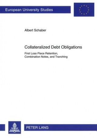 Kniha Collateralized Debt Obligations Albert Schaber