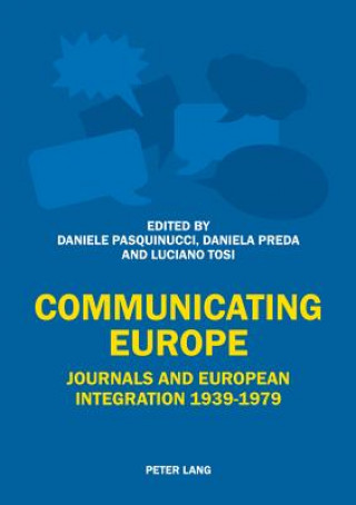 Kniha Communicating Europe Daniele Pasquinucci