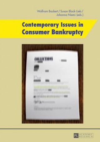 Buch Contemporary Issues in Consumer Bankruptcy Wolfram Backert