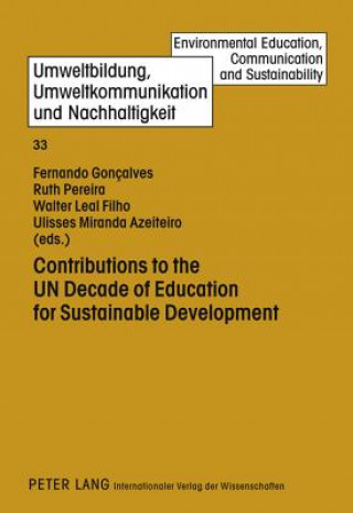 Carte Contributions to the UN Decade of Education for Sustainable Development Fernando J. Gonçalves