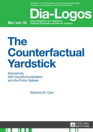 Könyv Counterfactual Yardstick Karolina M. Cern