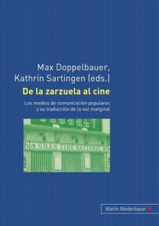 Książka De la zarzuela al cine Max Doppelbauer