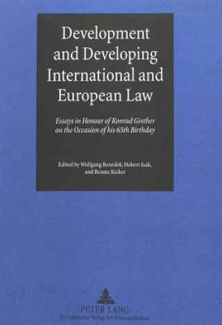 Carte Development and Developing International and European Law Wolfgang Benedek