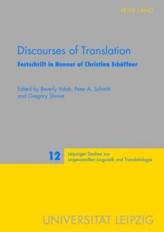 Książka Discourses of Translation Beverly Adab