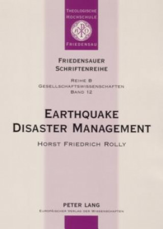 Book Earthquake Disaster Management Horst Friedrich Rolly