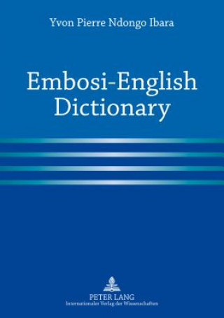 Książka Embosi-English Dictionary Yvon Pierre Ndongo Ibara